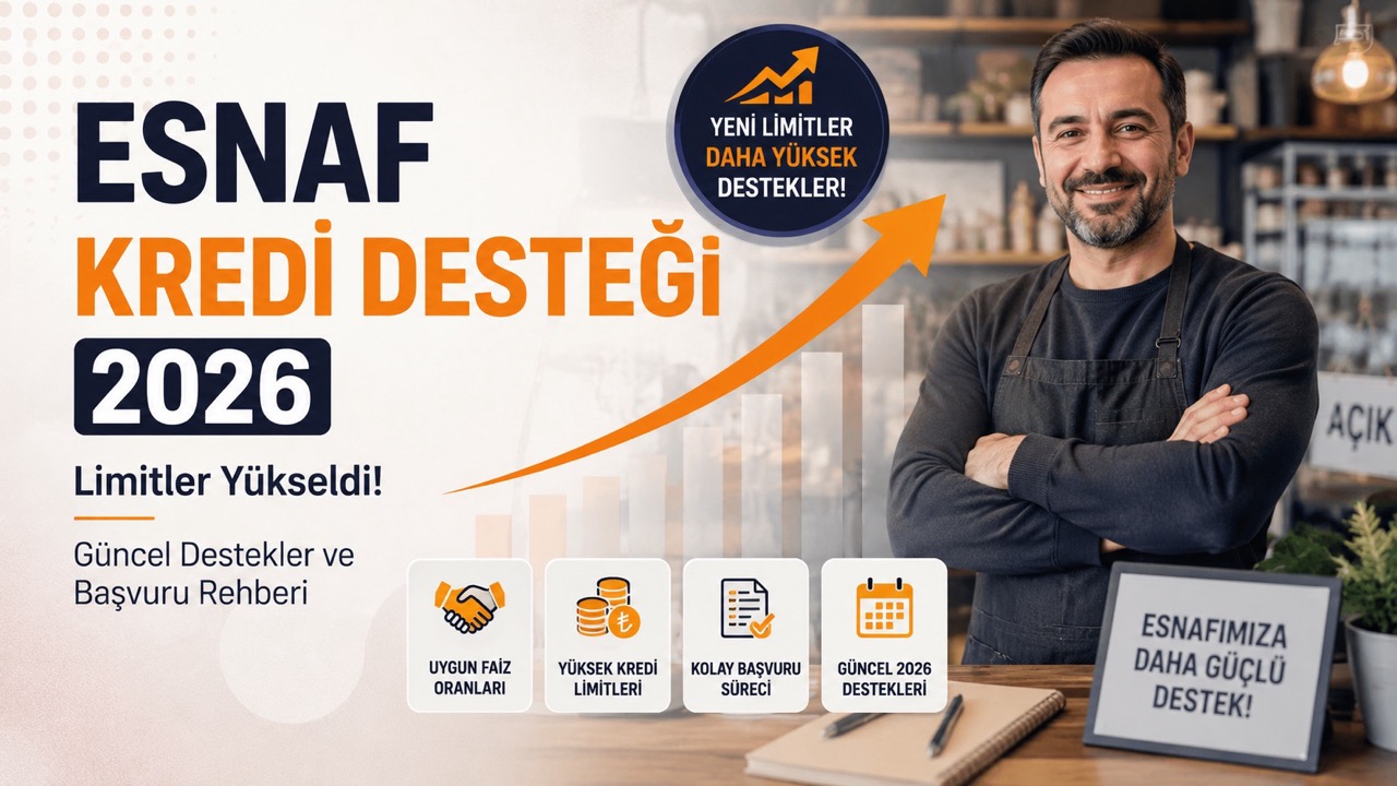 Esnaf Kredi Desteğinde Yeni Dönem: Limitler Yükseldi, Vadeler Uzadı